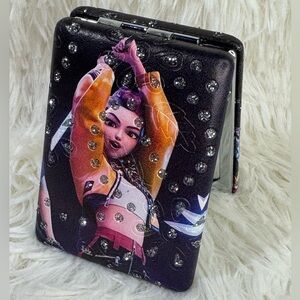 KPop Demon Hunter Rumi Double Mirror Folding Puffy Compact